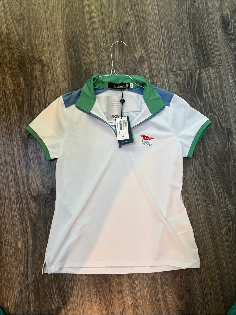 NWT Ralph Lauren RL 123rd US Open shirt Medium